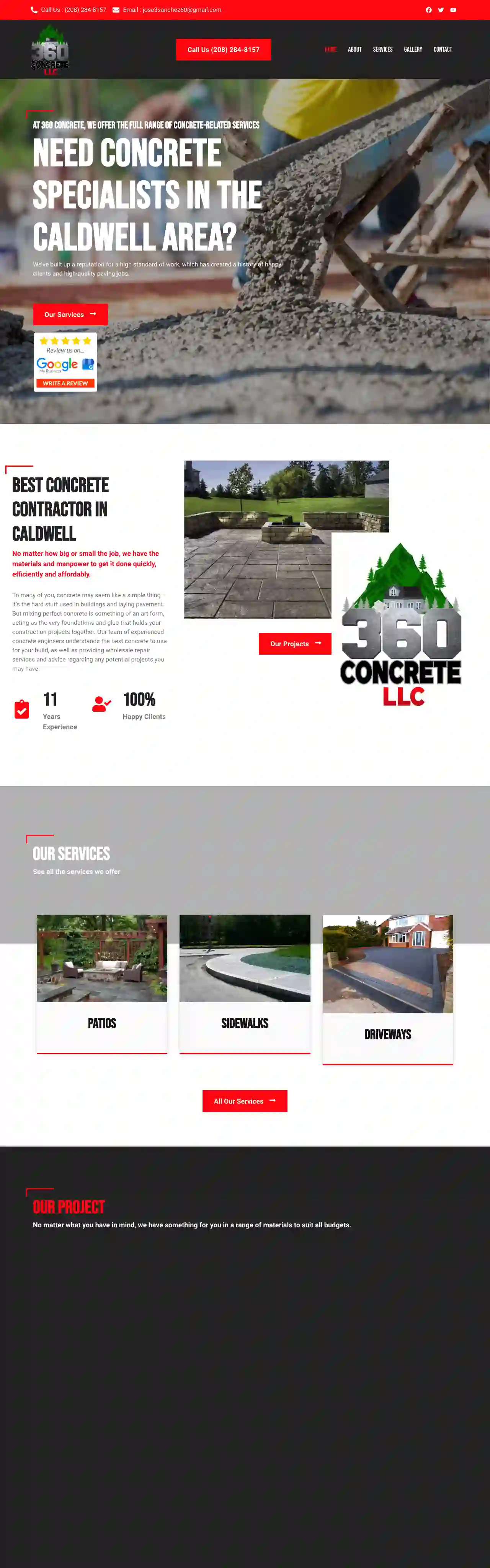 360 CONCRETE LLC