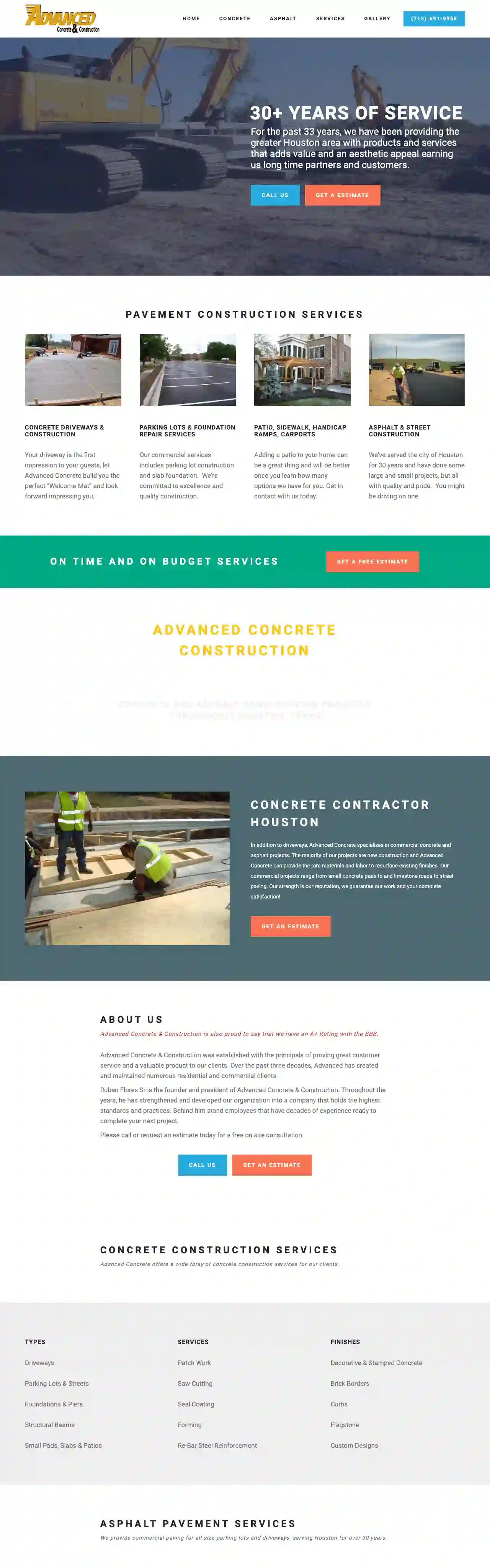 Advanced Concrete & Construction