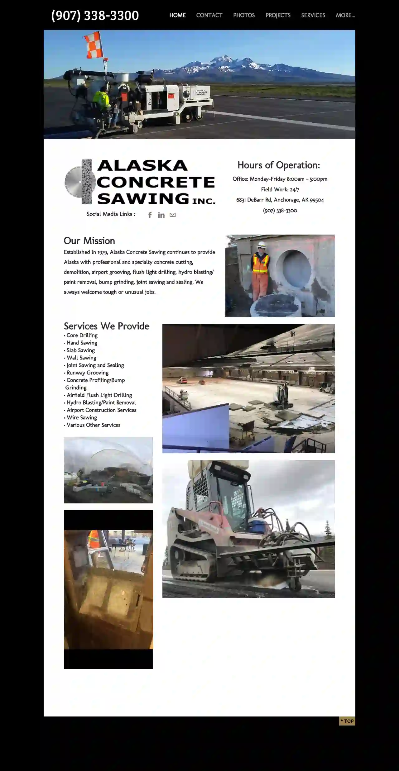 Alaska Concrete Sawing, Inc