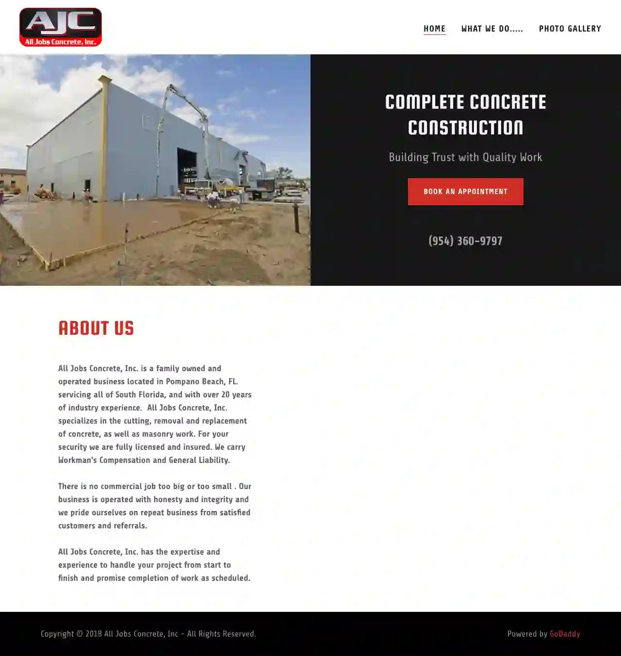 All Jobs Concrete, Inc.