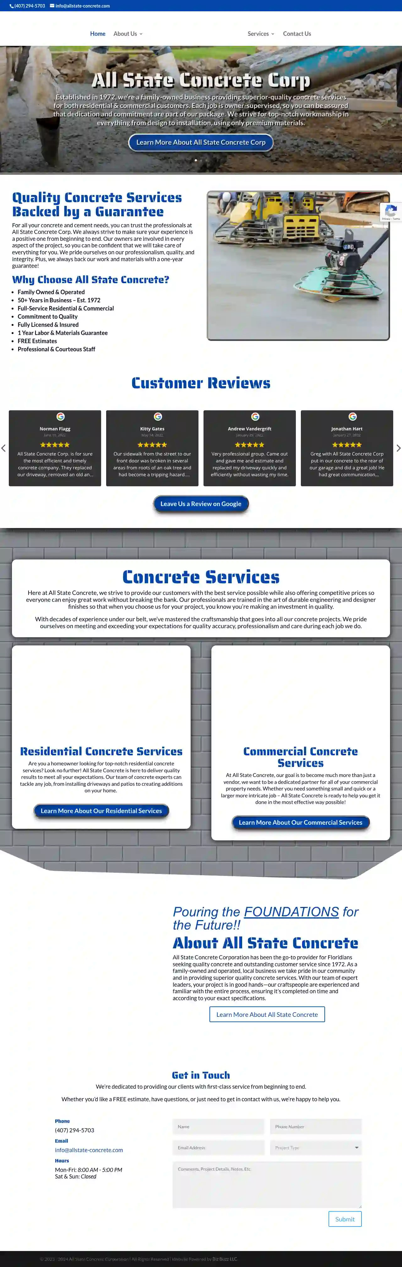 All State Concrete Corp