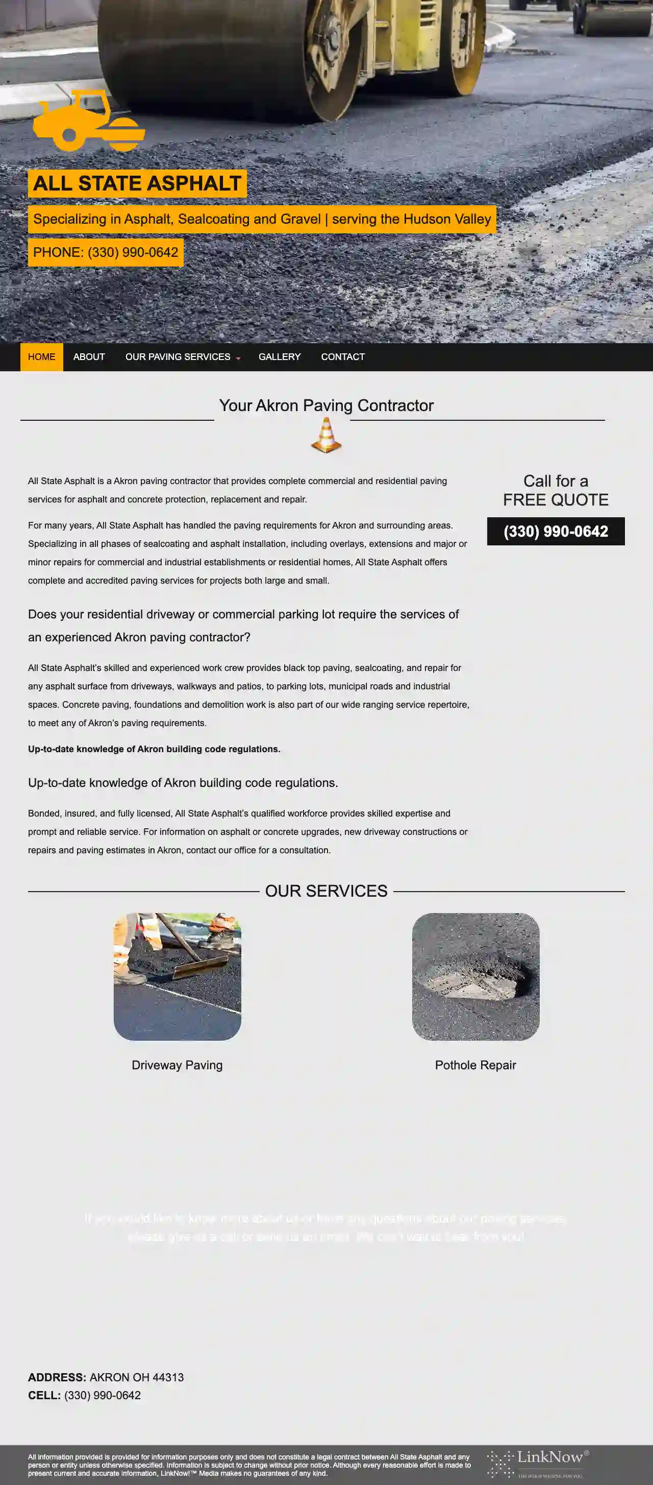 All State Asphalt Paving & Sealcoating