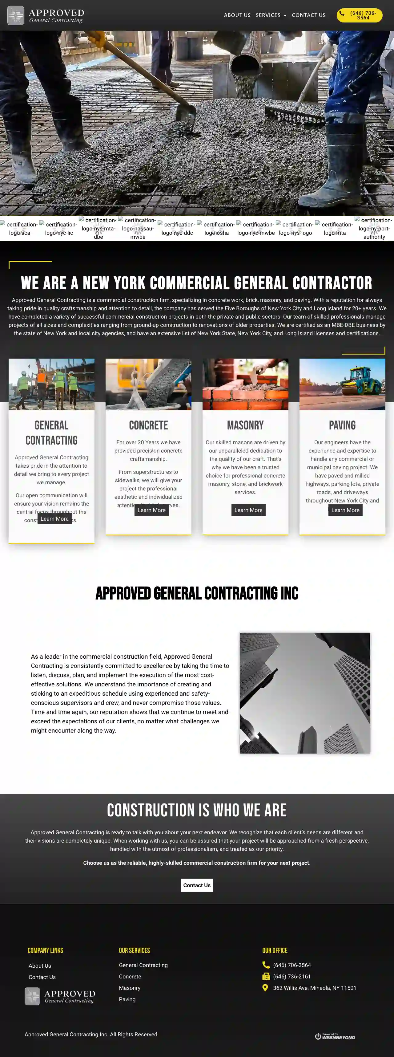 Approved General Contracting