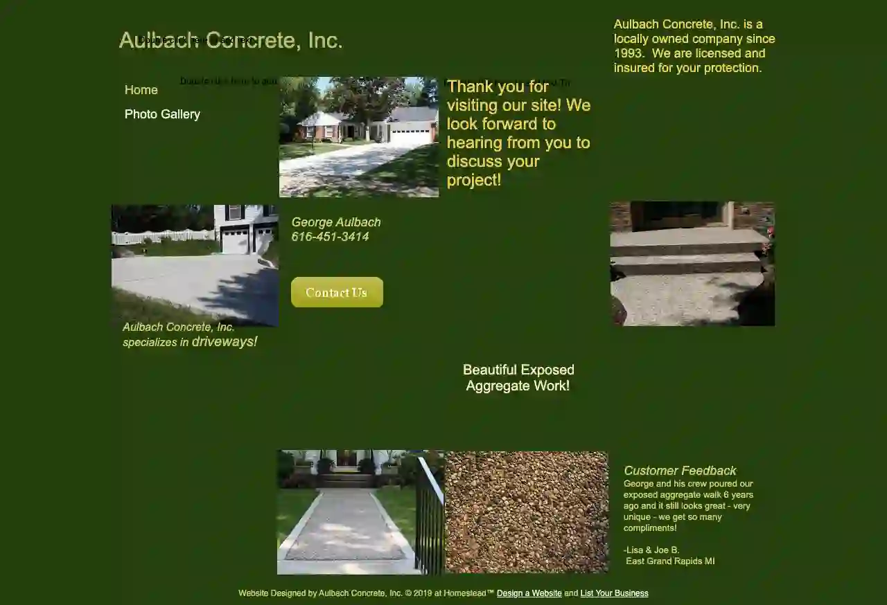 Aulbach Concrete Inc