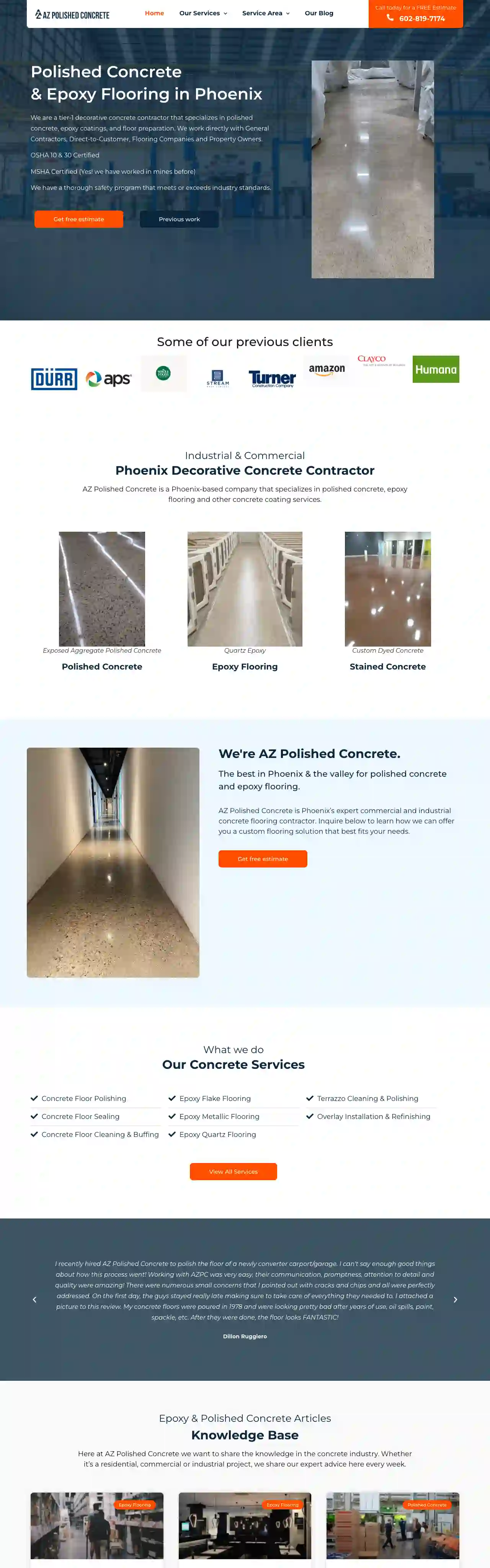 AZ Polished Concrete