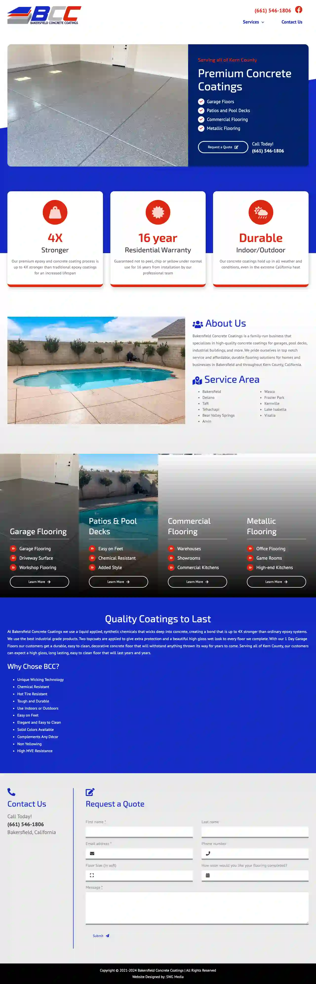 Bakersfield Concrete Coatings