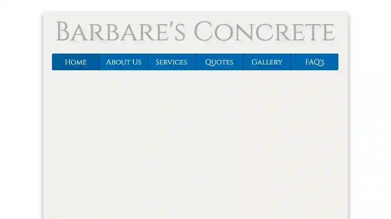 Barbare's Concrete Company