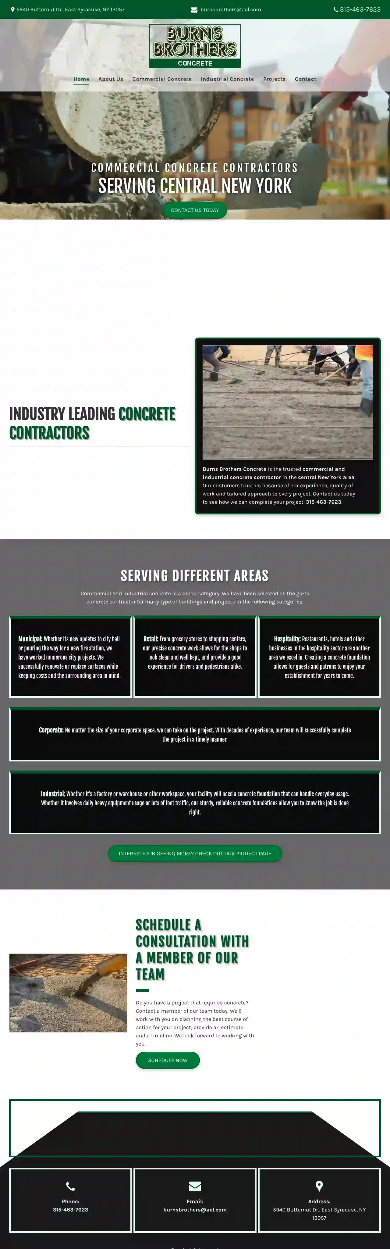 Burns Brothers Concrete Construction Corp