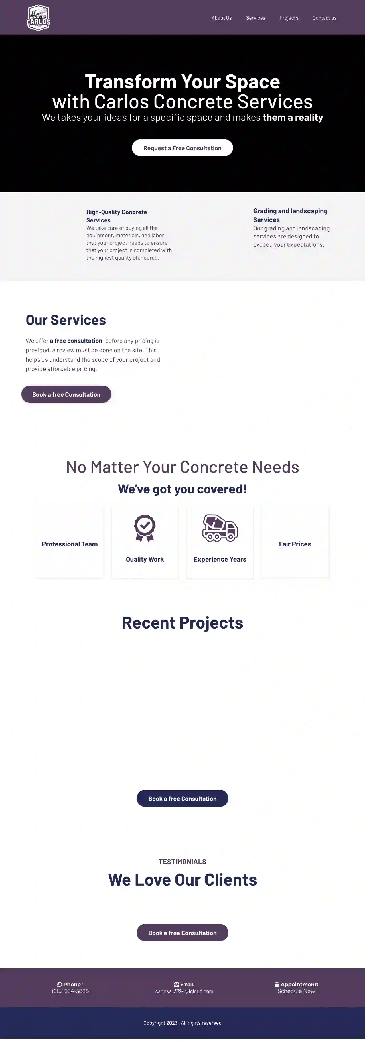 Carlos Concrete Construction LLC