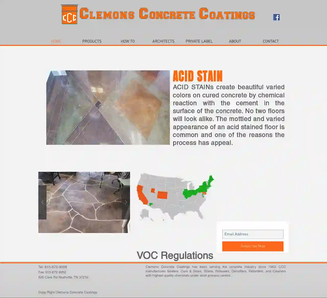 Clemons Concrete Coatings