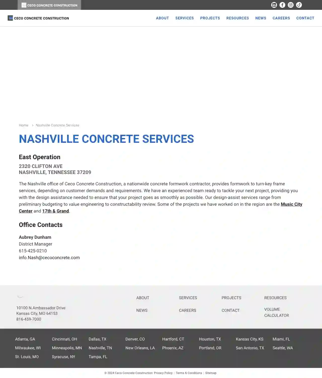 Ceco Concrete Construction