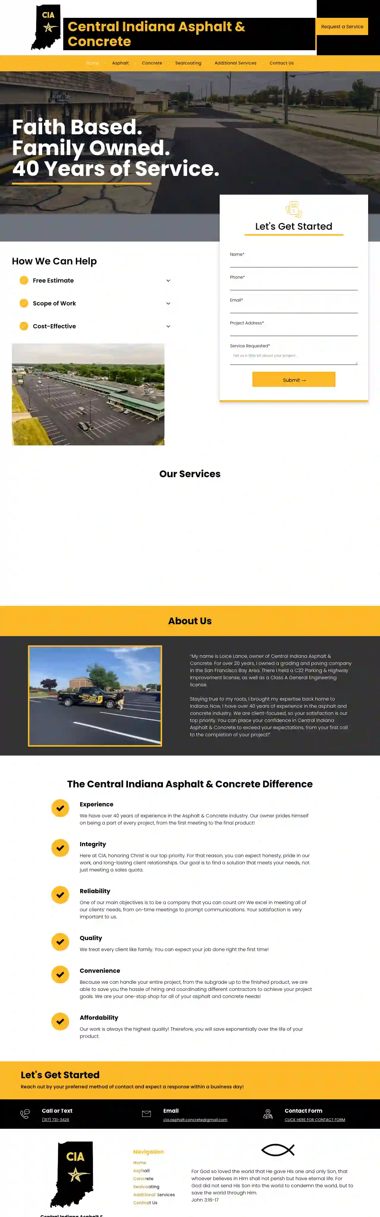 Central Indiana Asphalt & Concrete, LLC