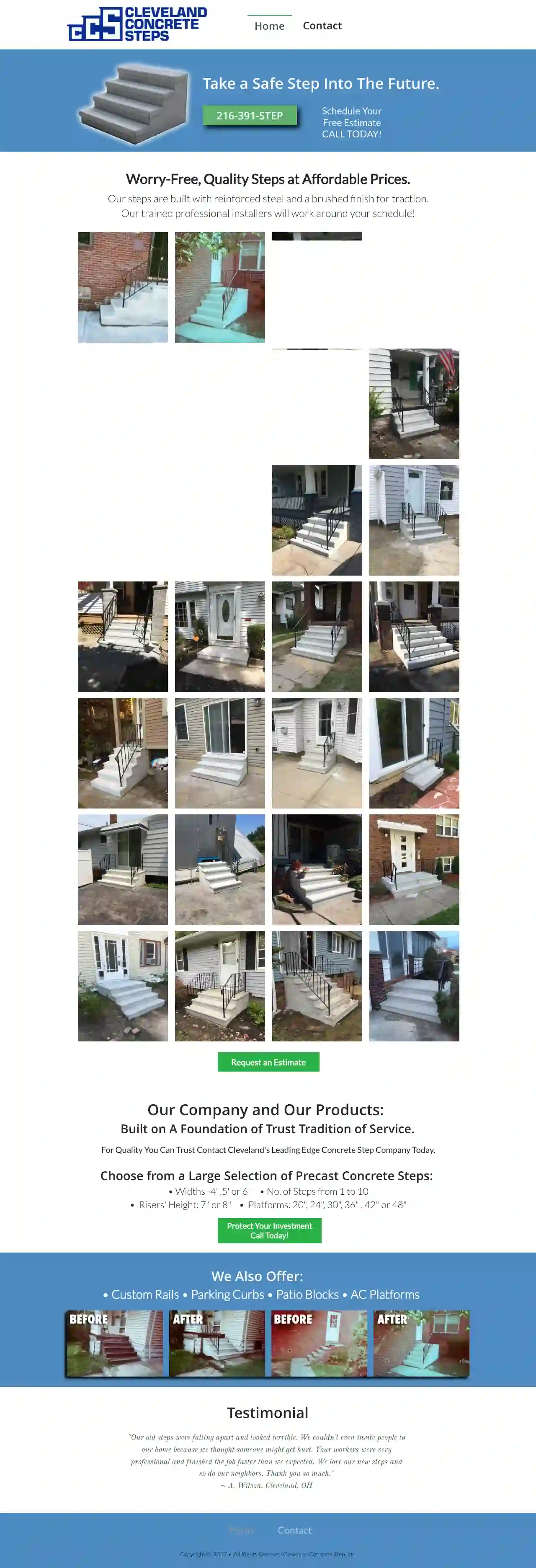 Cleveland Concrete Steps Inc.