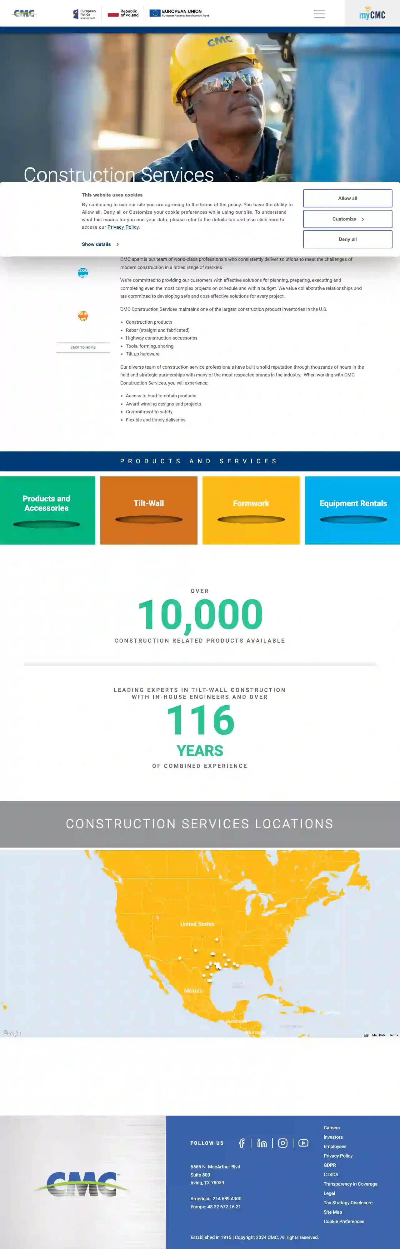 CMC Construction Services - Shreveport