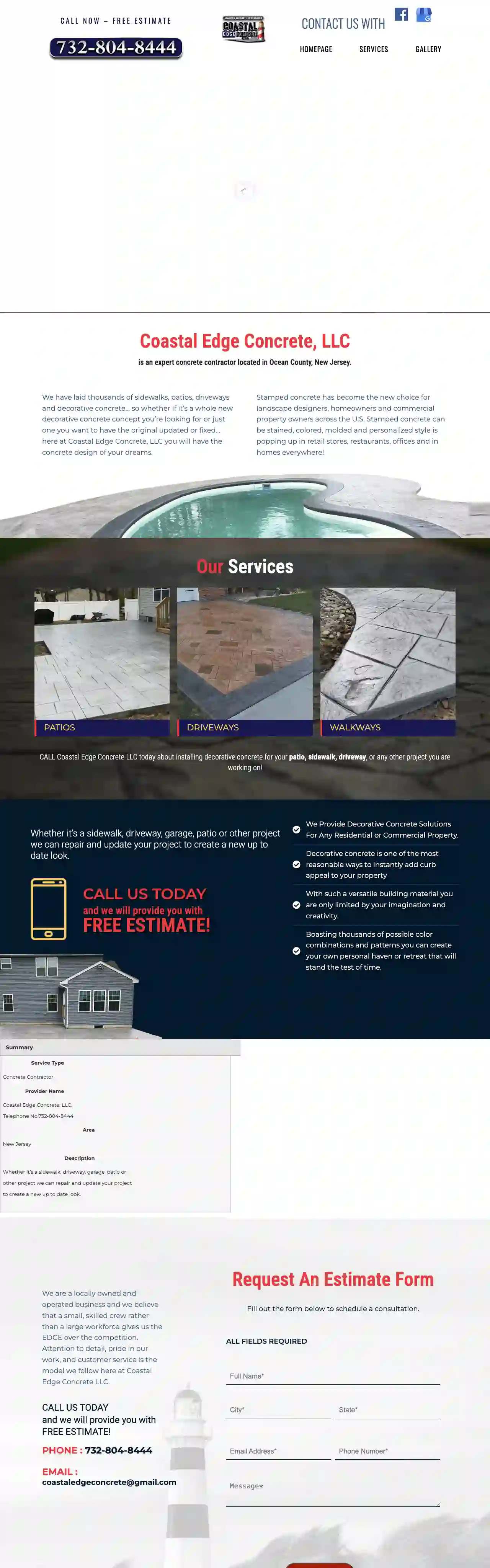 Coastal Edge Concrete, LLC