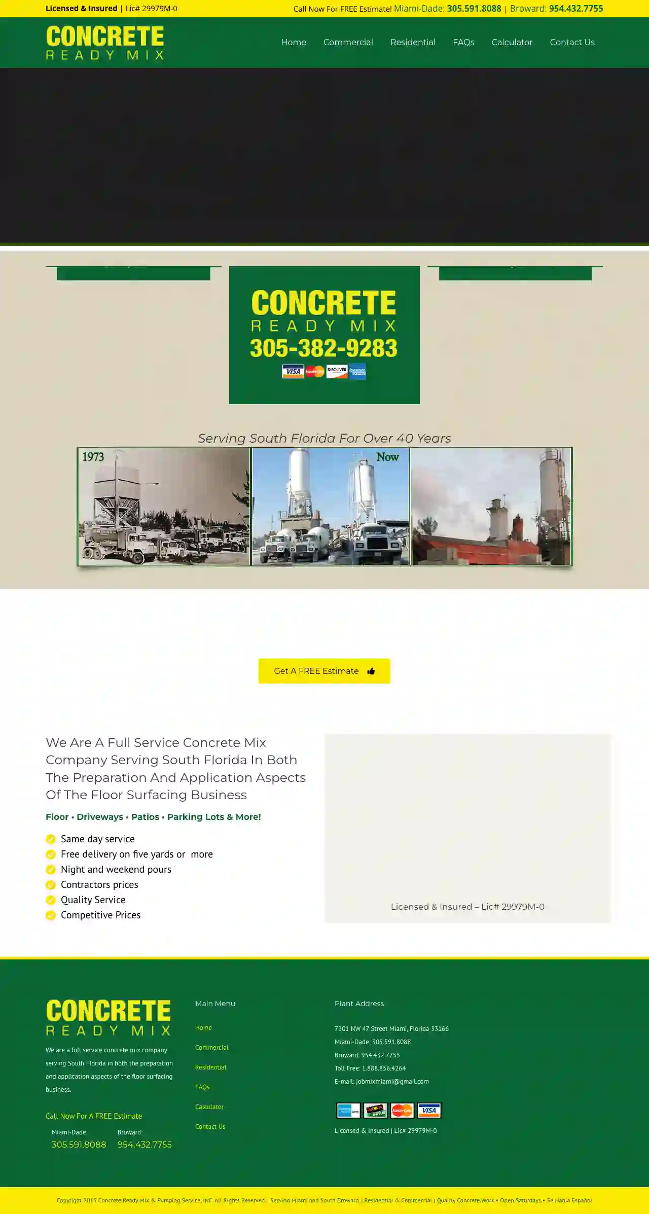 Miami Concrete Mix