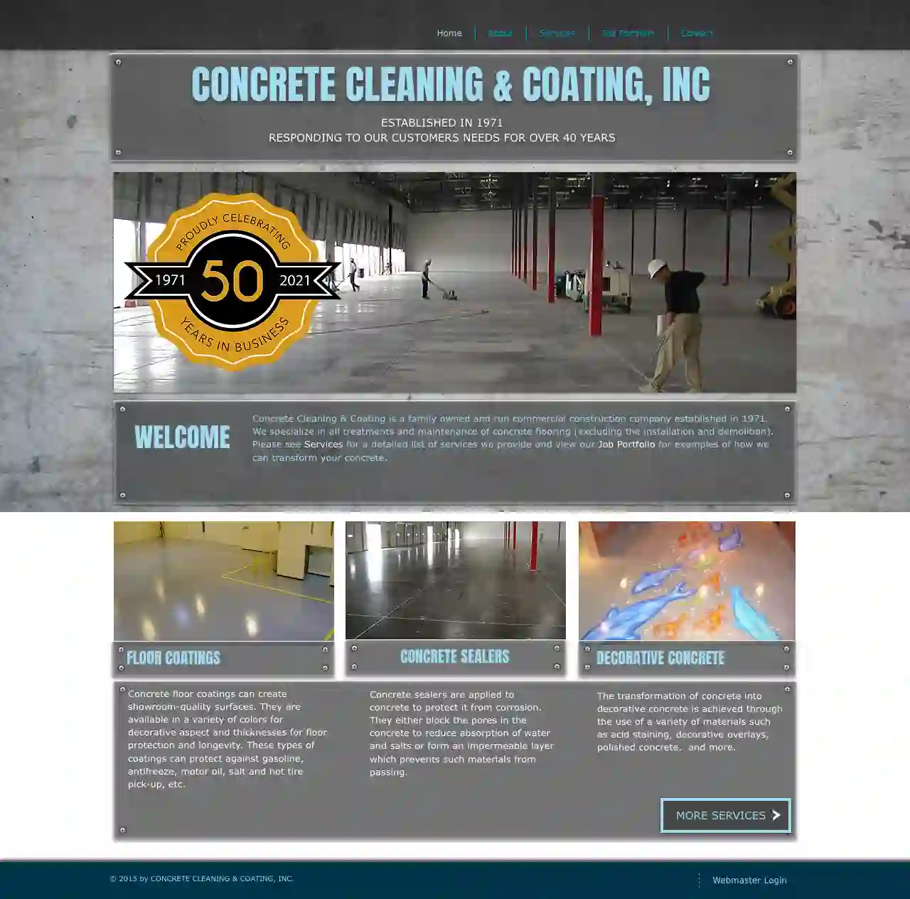 Concrete Cleaning & Coating