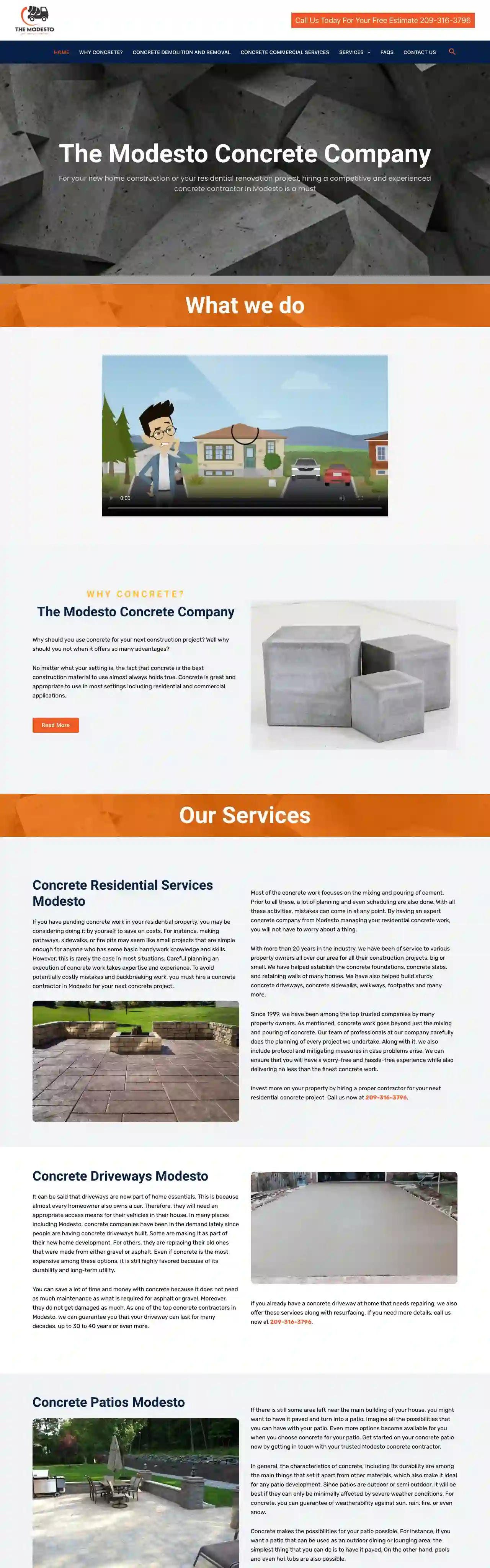 The Modesto Concrete Company