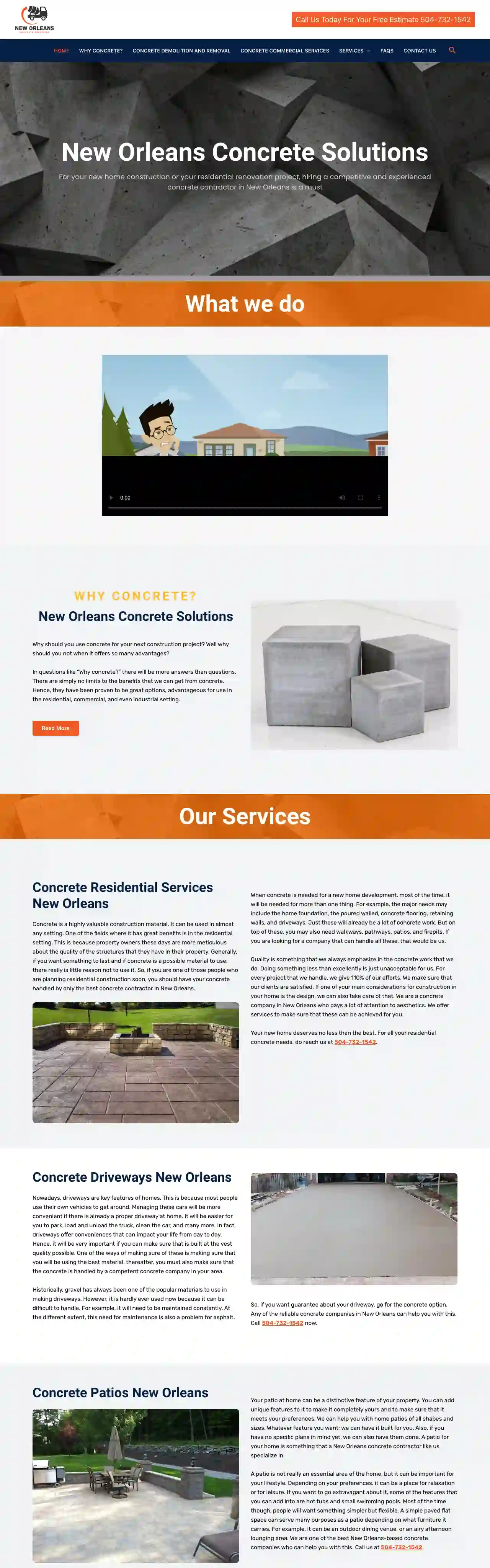 New Orleans Concrete Solutions