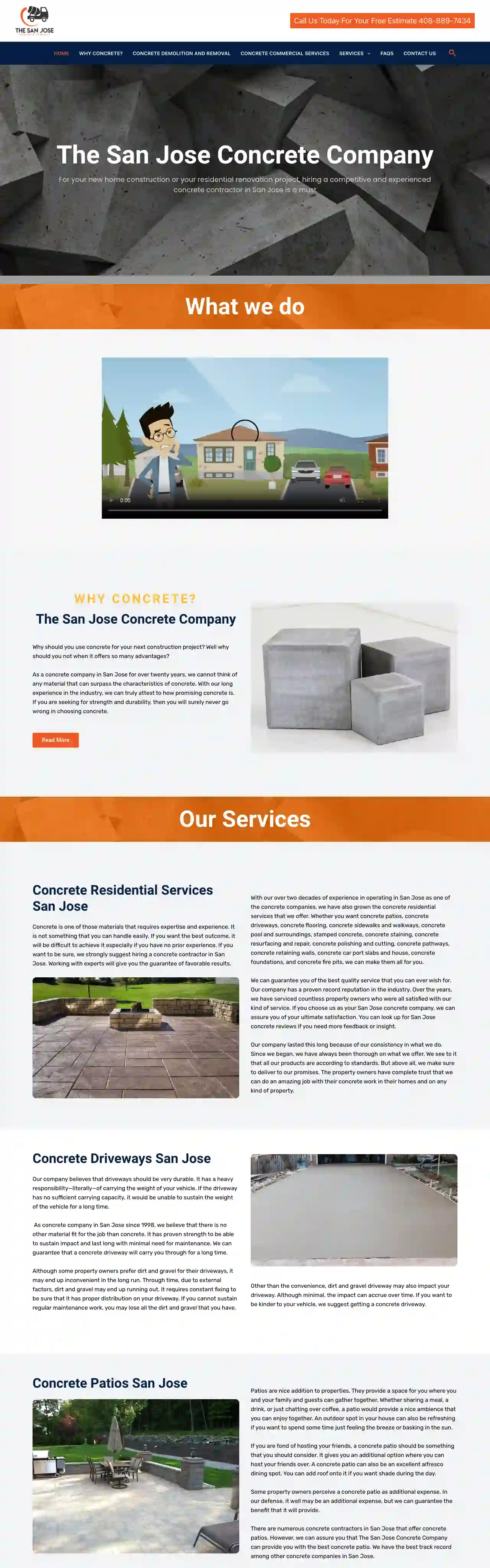 The San Jose Concrete Company