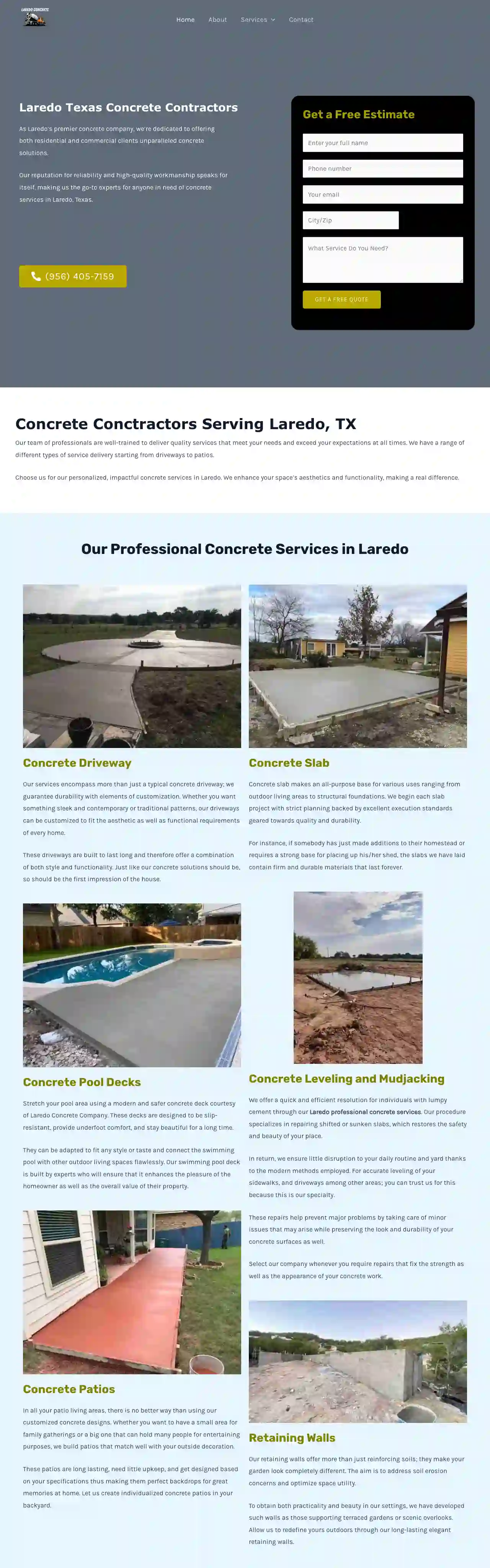 Concrete Contractors of Laredo