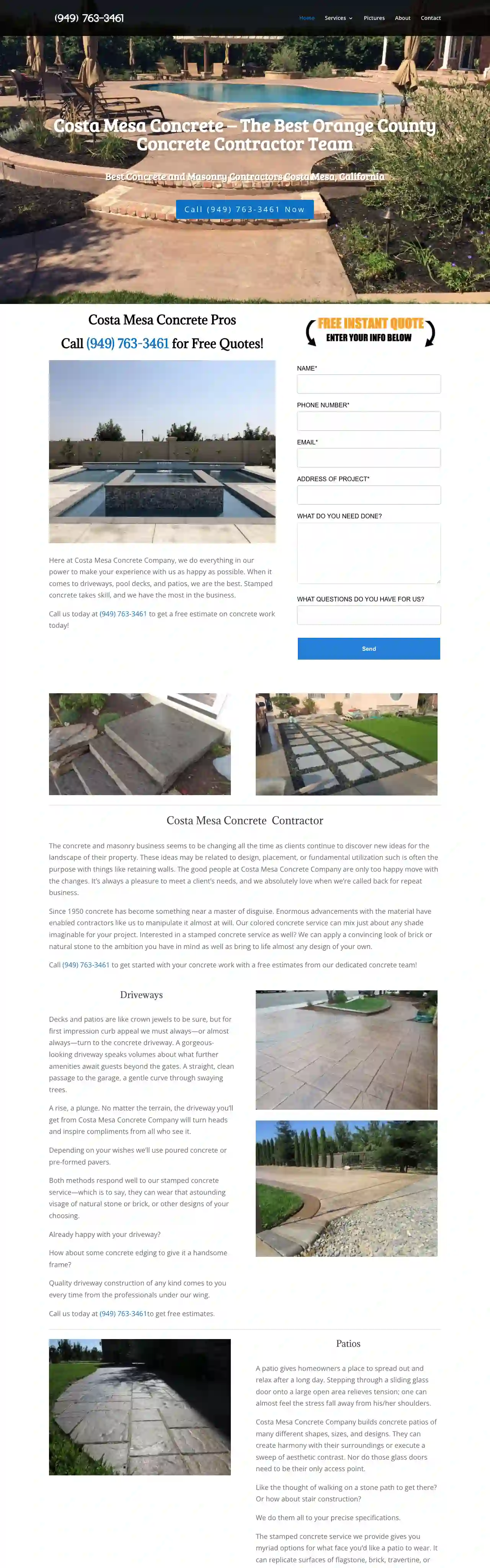 Costa Mesa Concrete Company