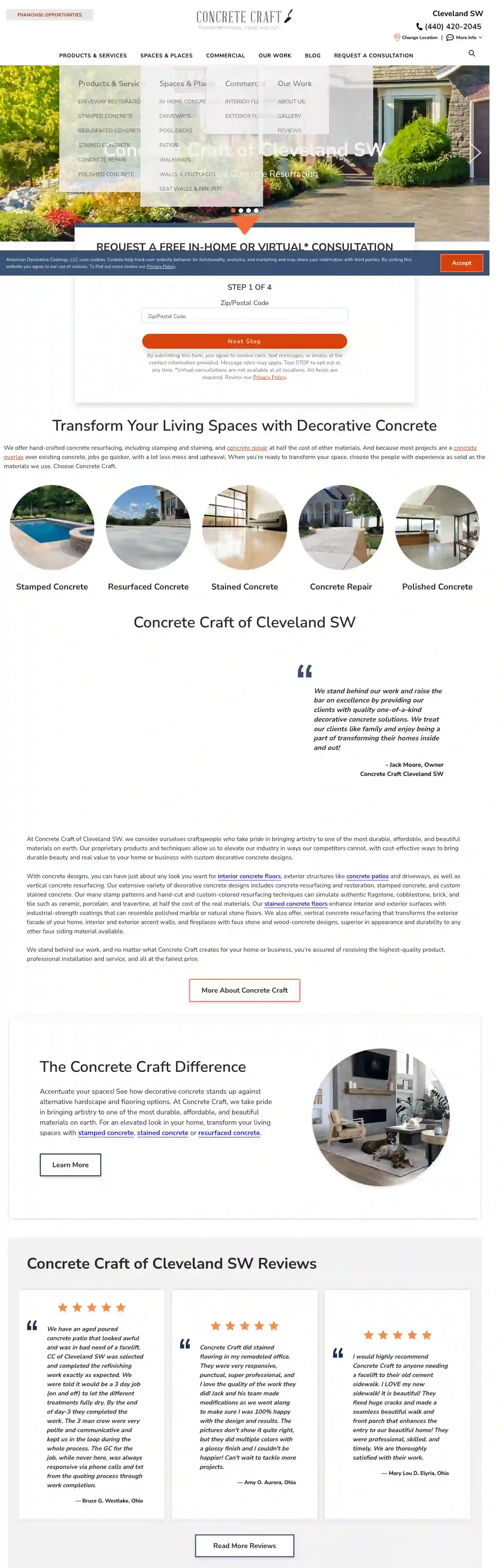 Concrete Craft of Cleveland SW