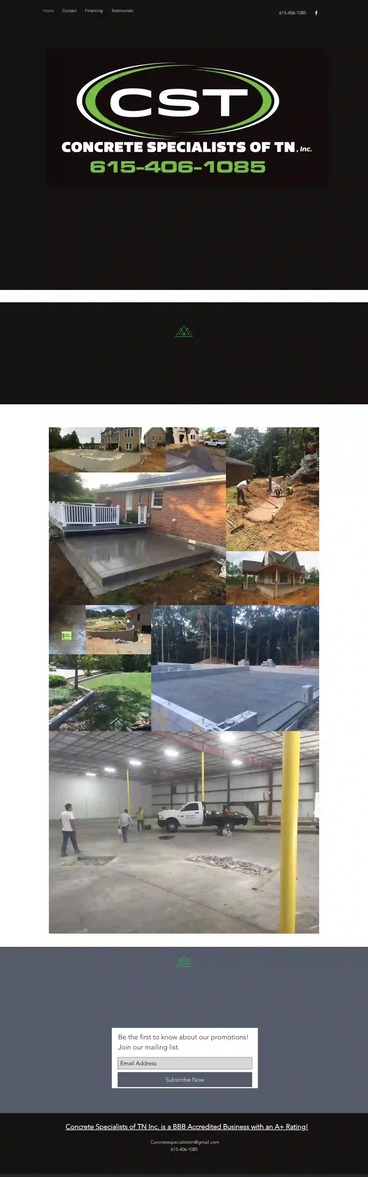 Concrete Specialists of TN Inc.