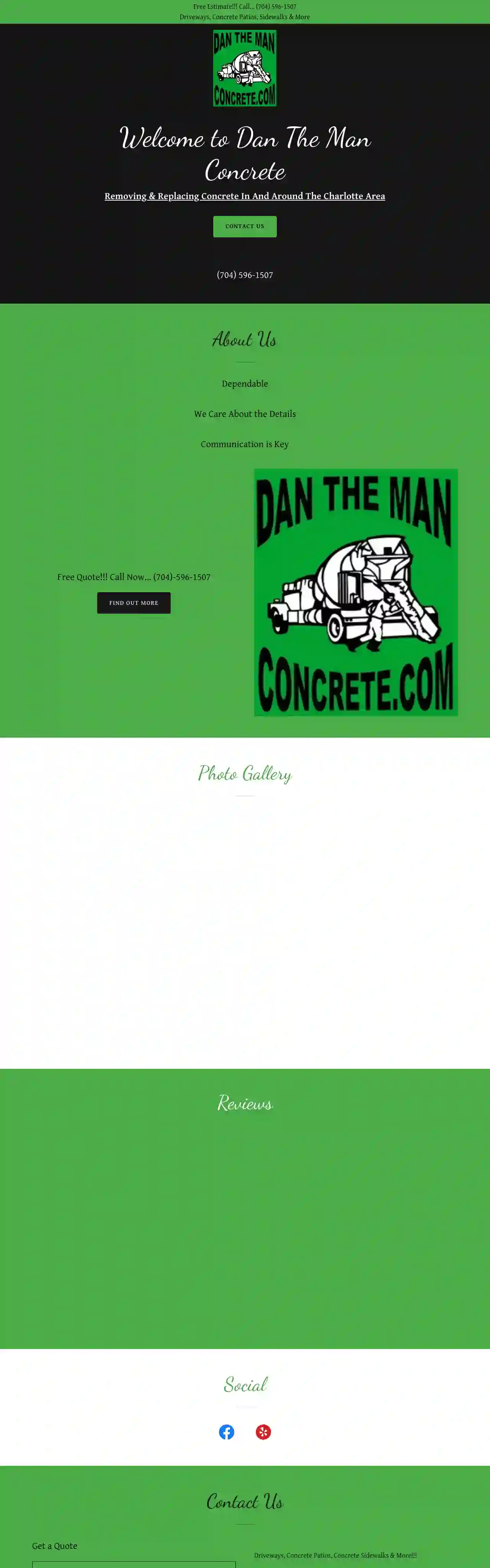 DanTheManConcrete.com