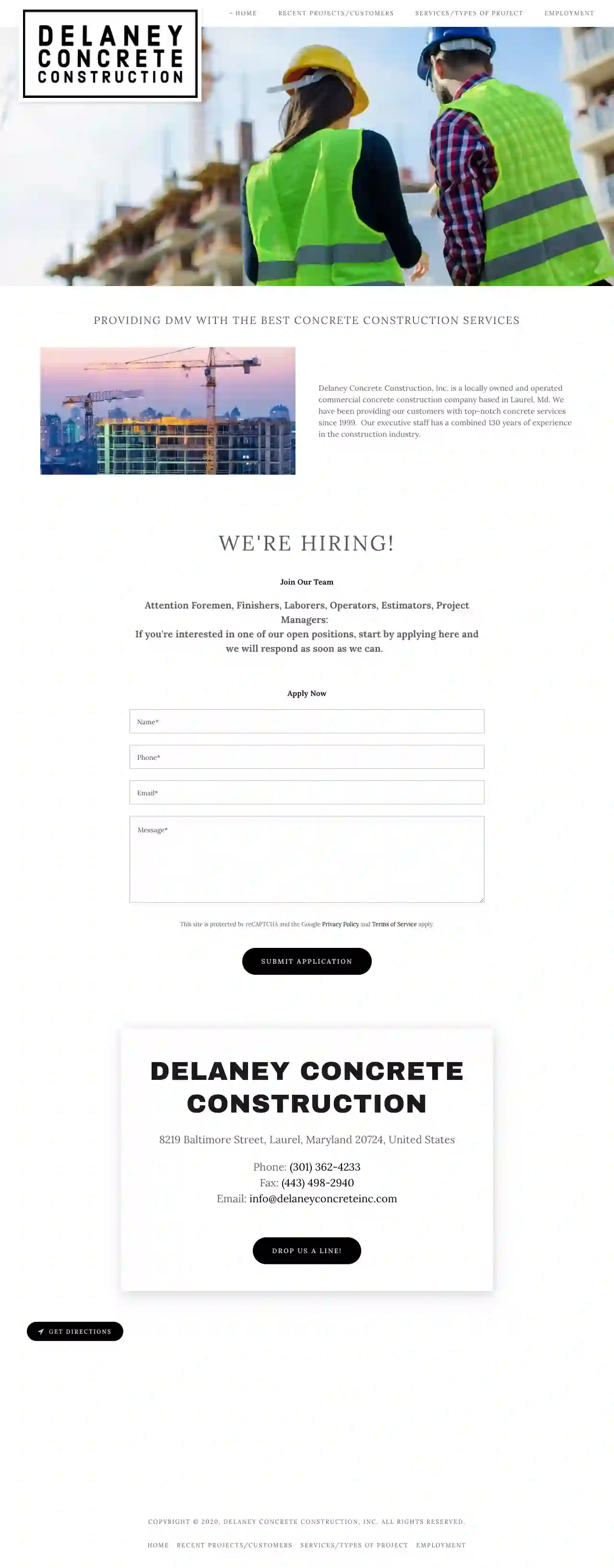 Delaney Concrete Construction