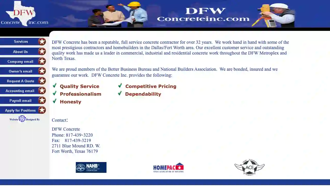 DFW Concrete, Inc.