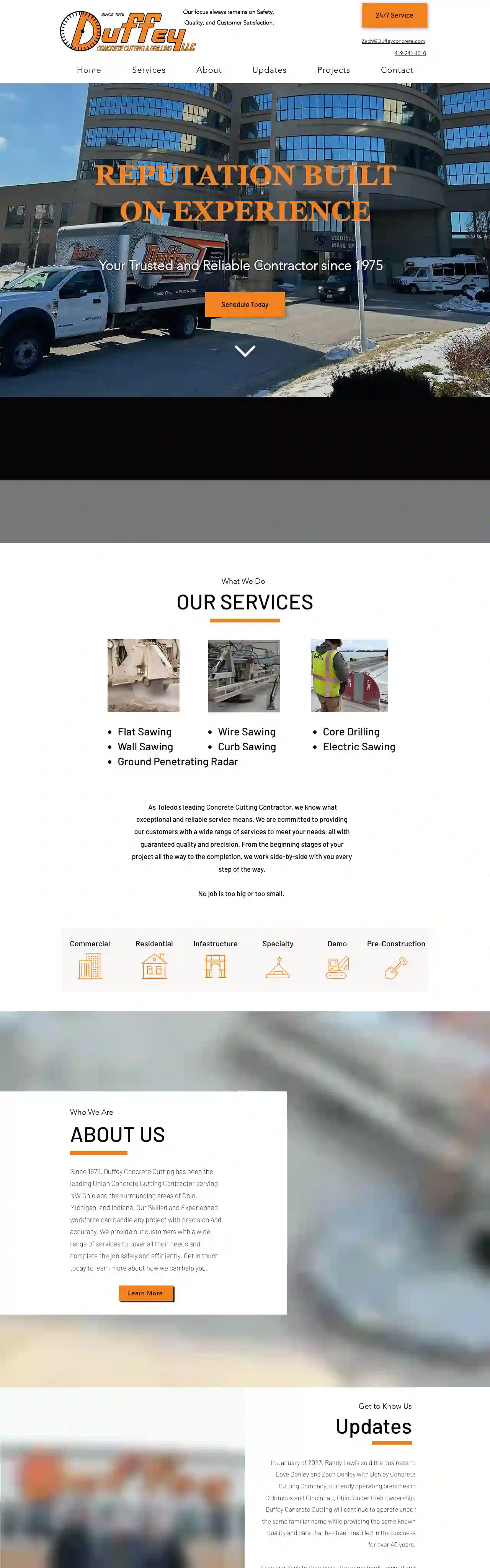 Duffey Concrete Cutting and Drilling Company LLC