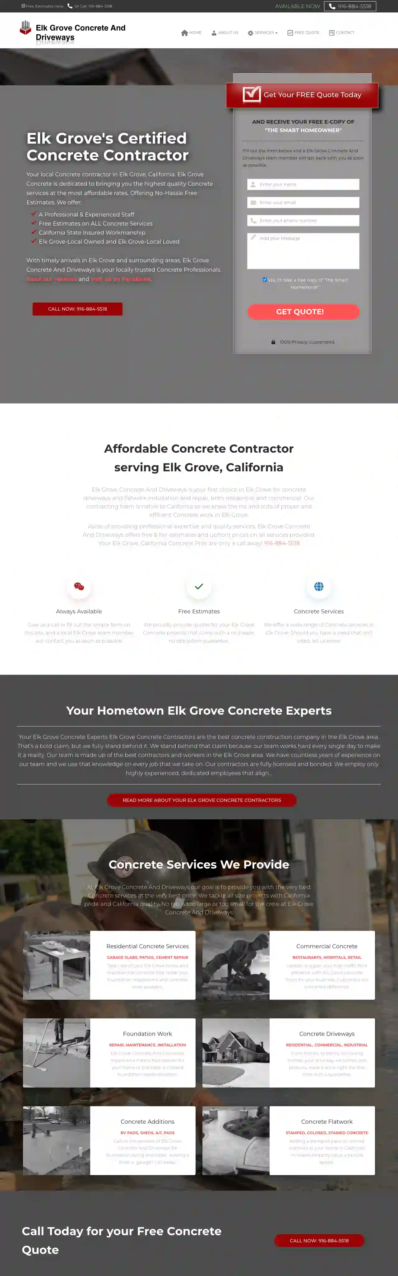 Elk Grove Concrete and Driveways