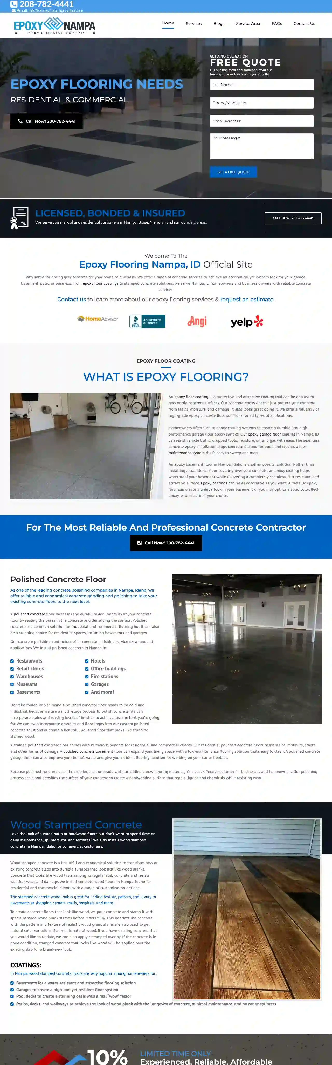 Epoxy Flooring Nampa