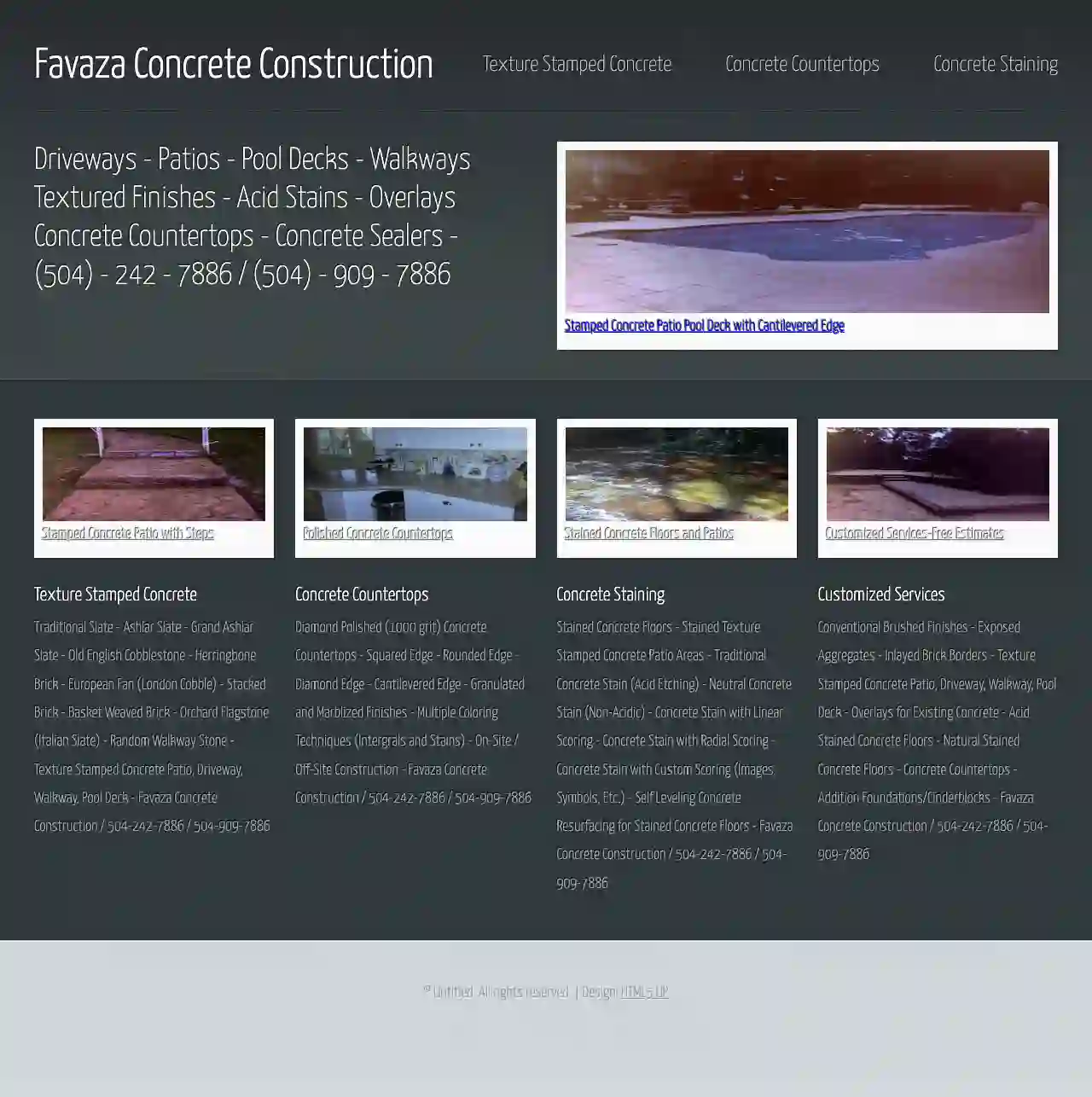 Favaza Concrete Construction