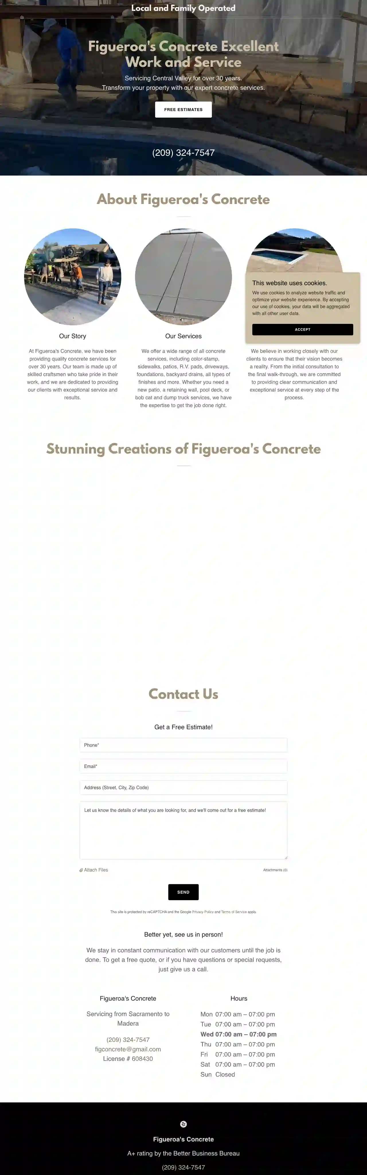 Figueroa's Concrete