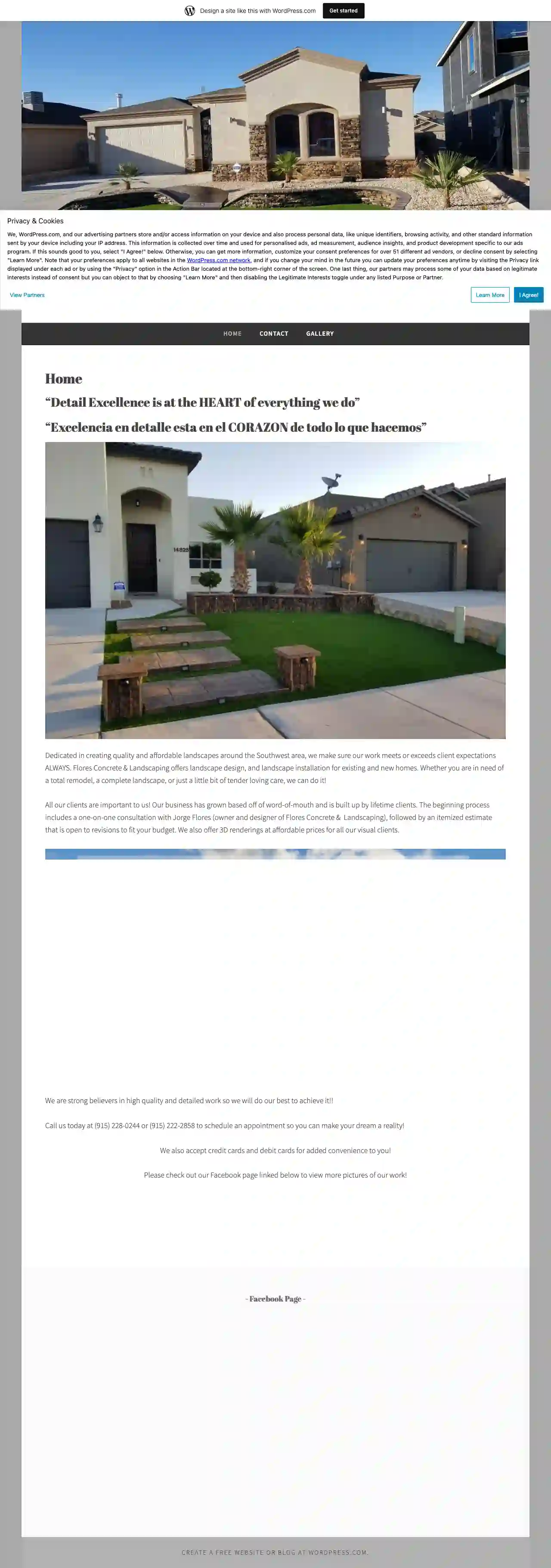 Flores Concrete & Landscaping