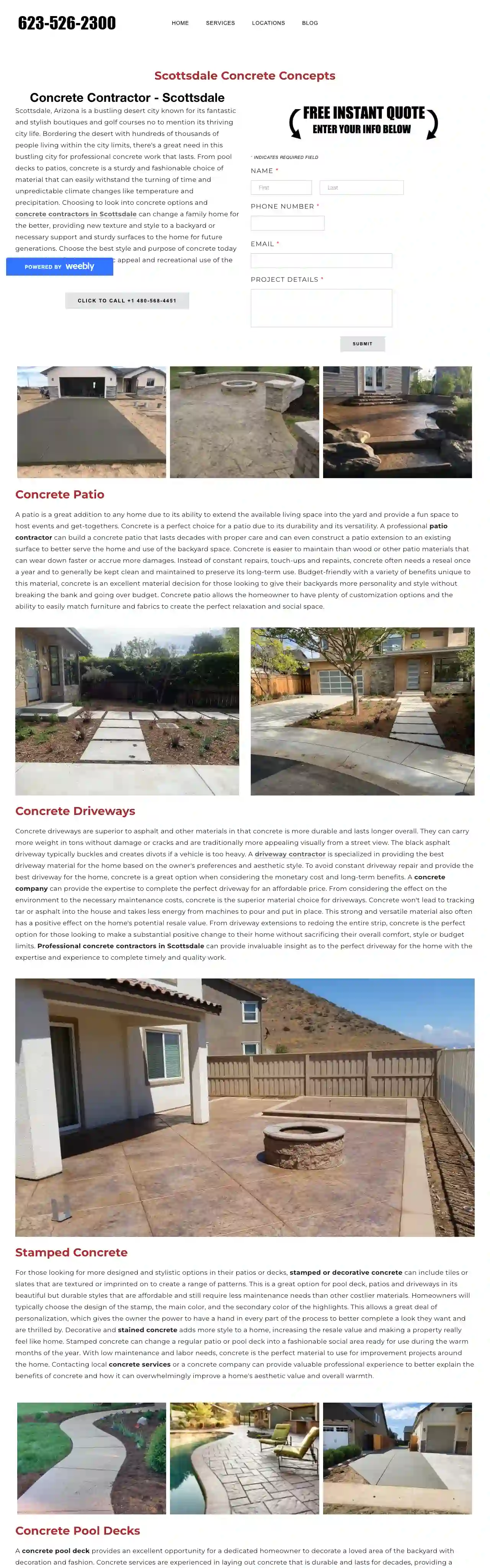 Scottsdale Concrete Concepts