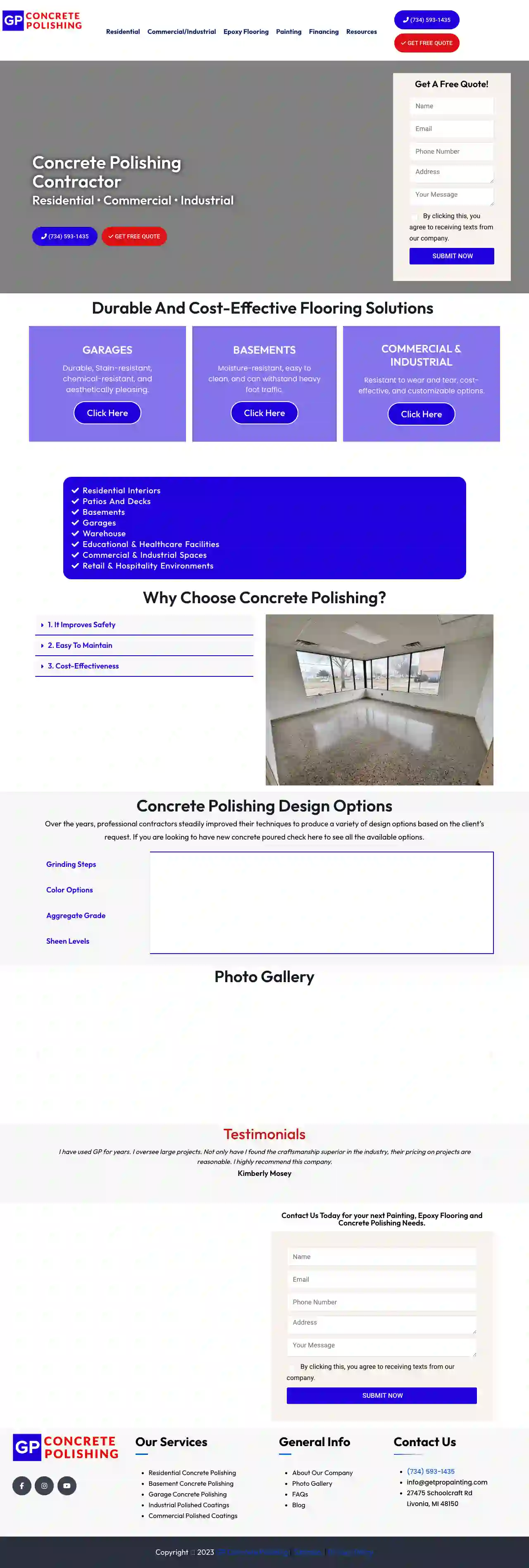 GP Concrete Polishing