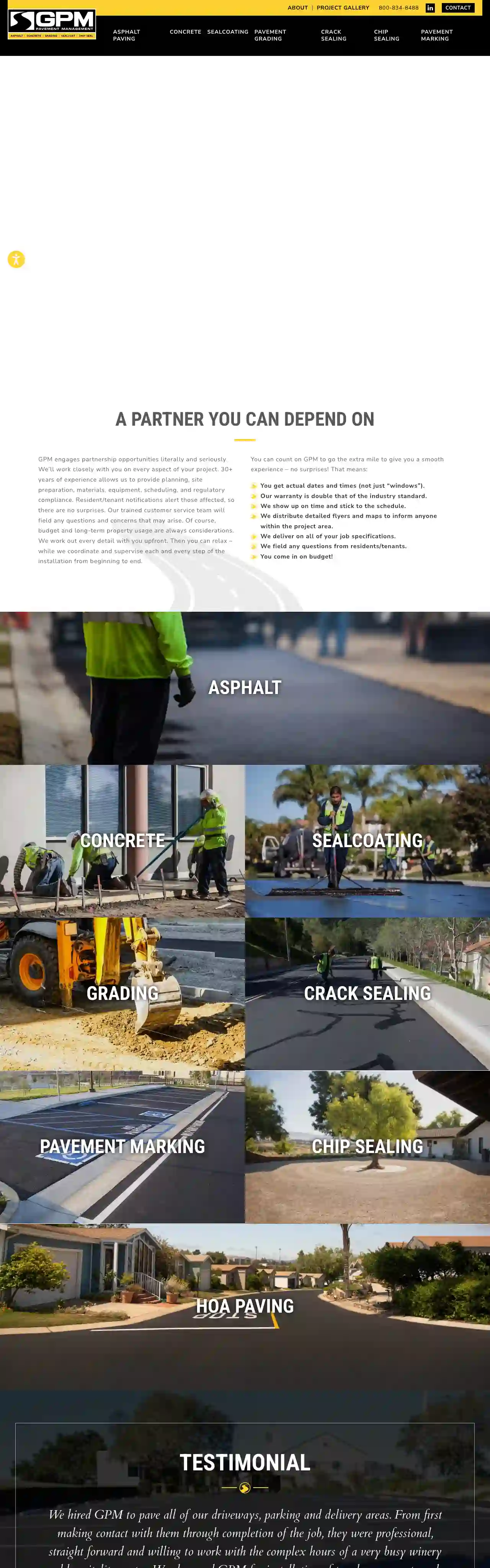 General Pavement Management (GPM)