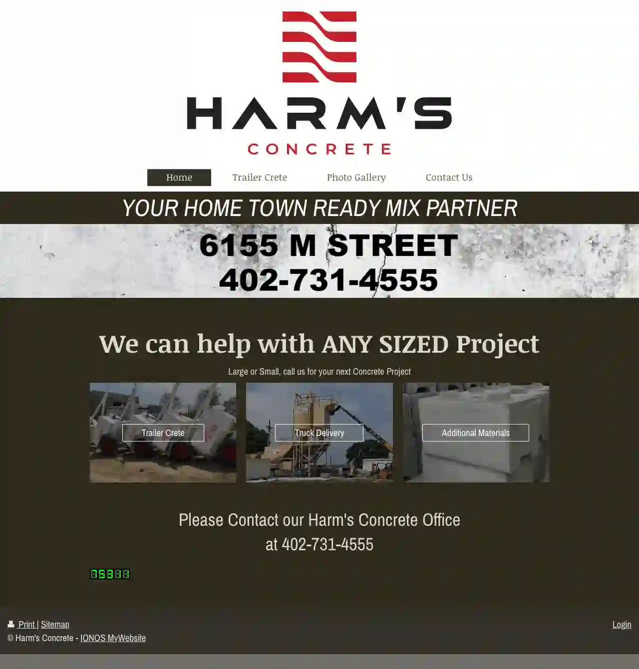 Harm's Concrete Inc