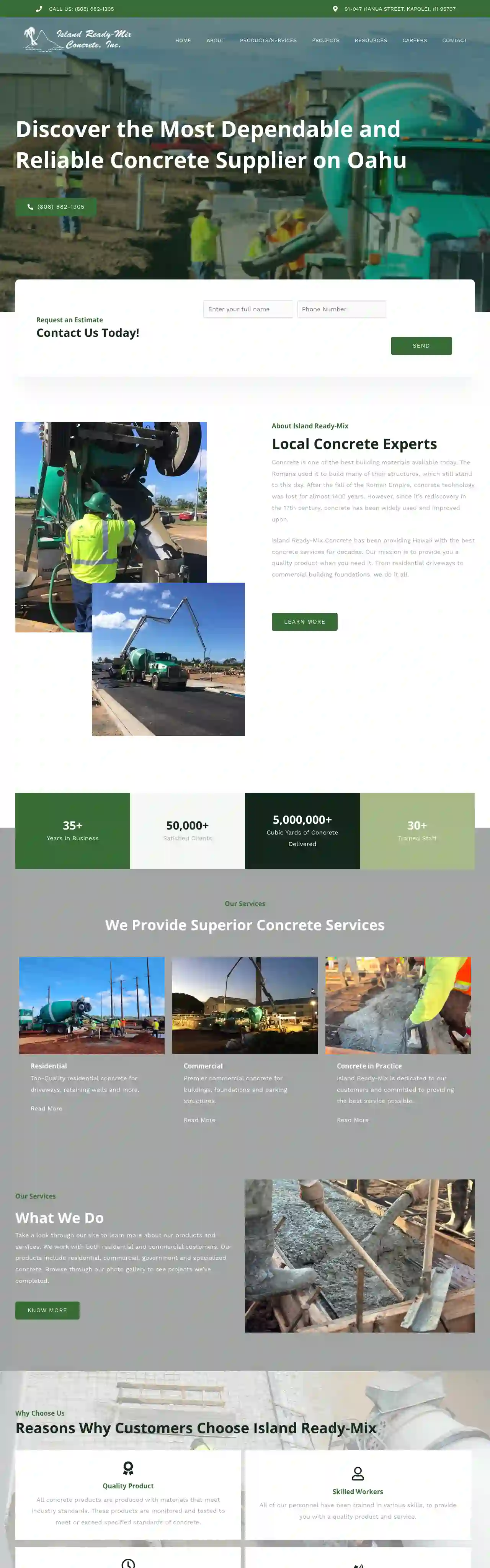 Island Ready Mix Concrete