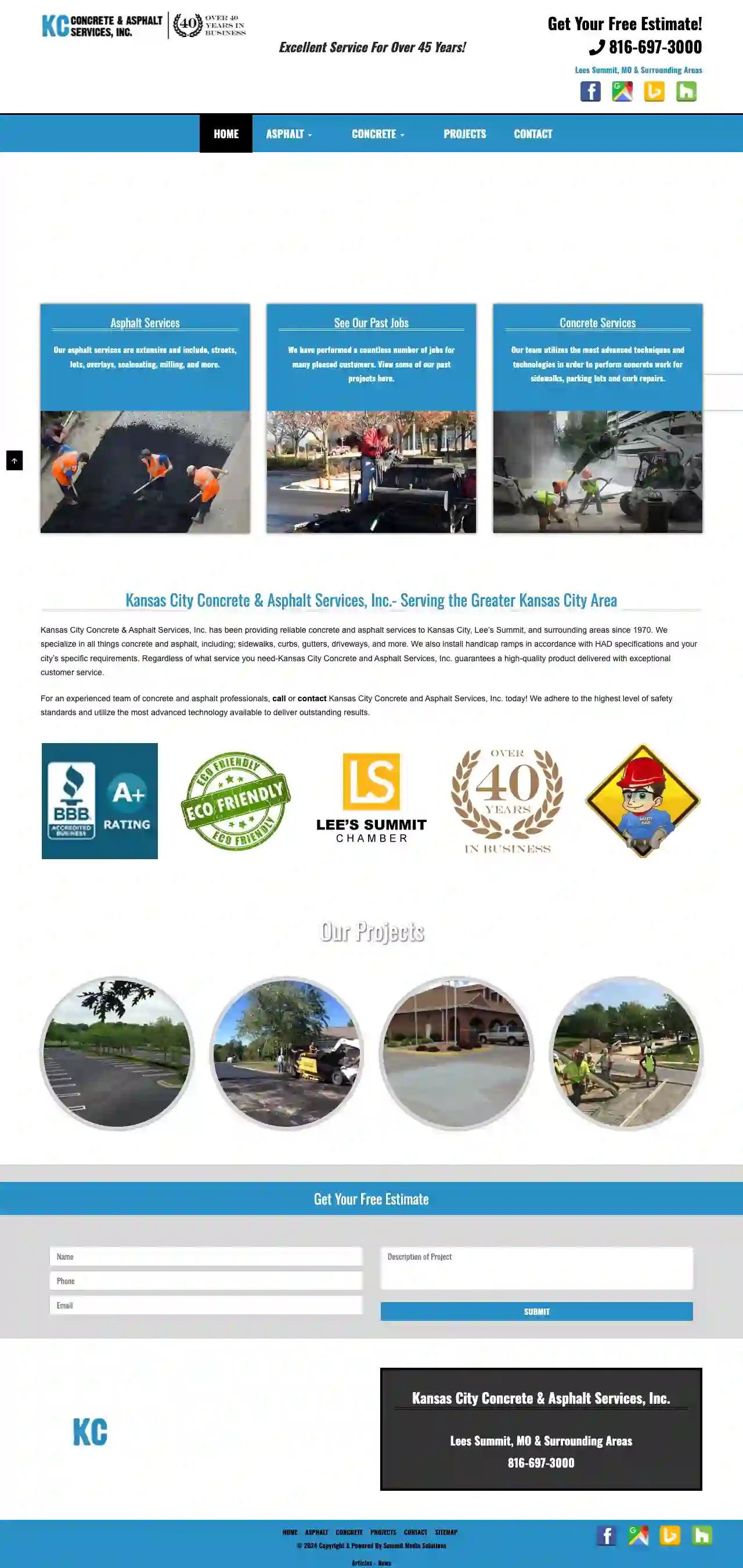 Kansas City Concrete & Asphalt Services Inc.