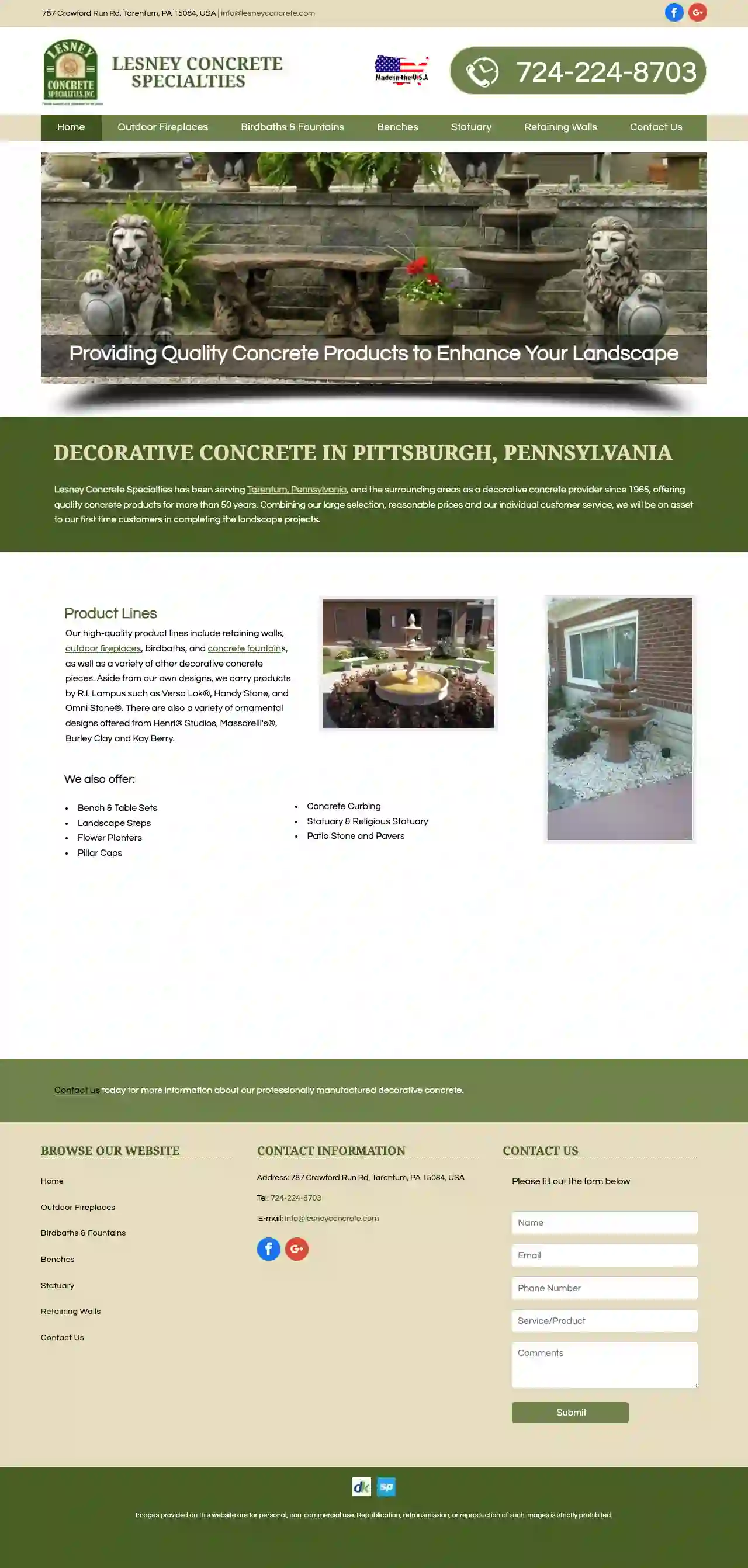 Lesney Concrete Specialties