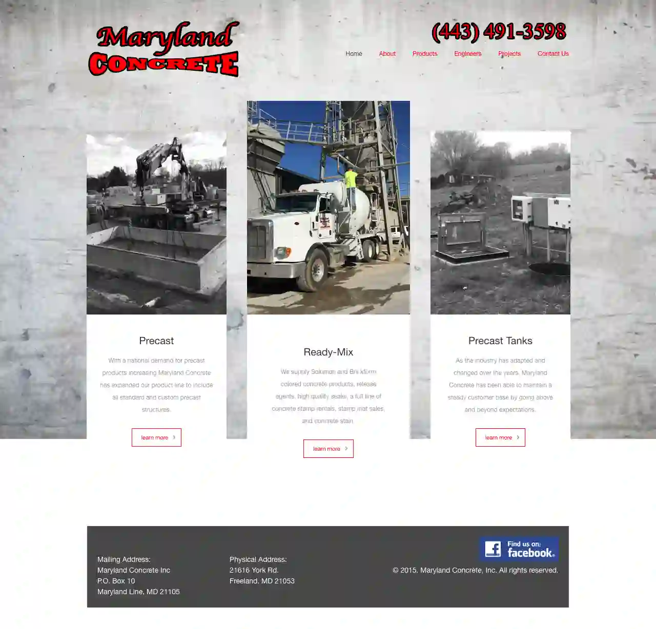 Maryland Concrete, Inc.