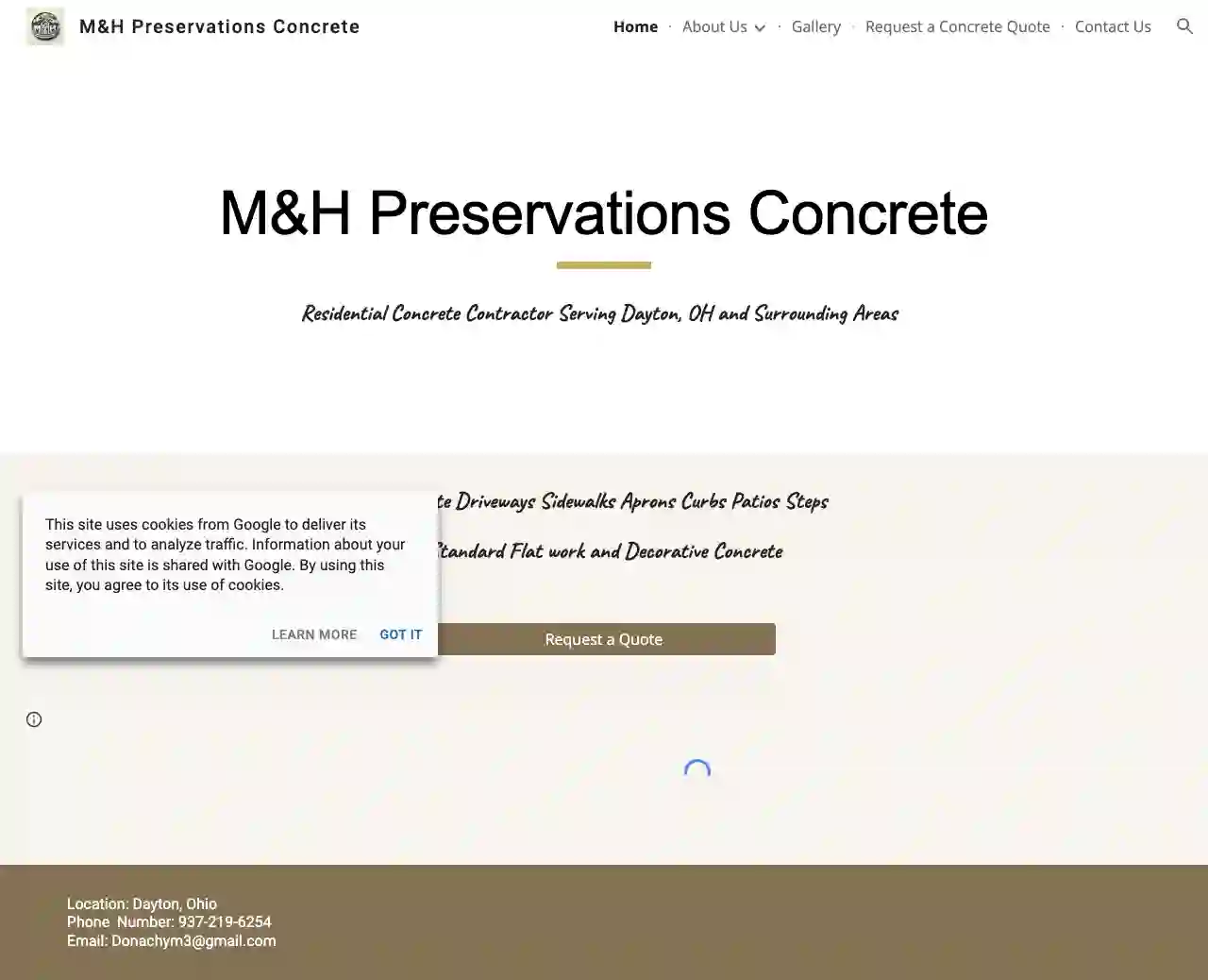 M&H Preservations Concrete