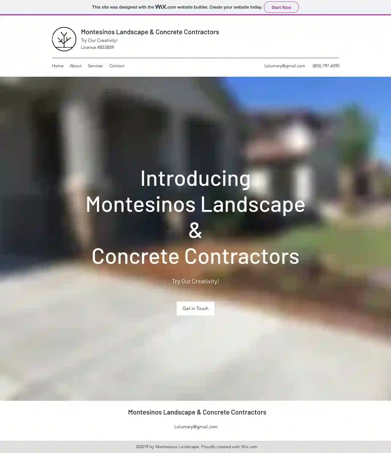 Montesinos Landscape and Concrete