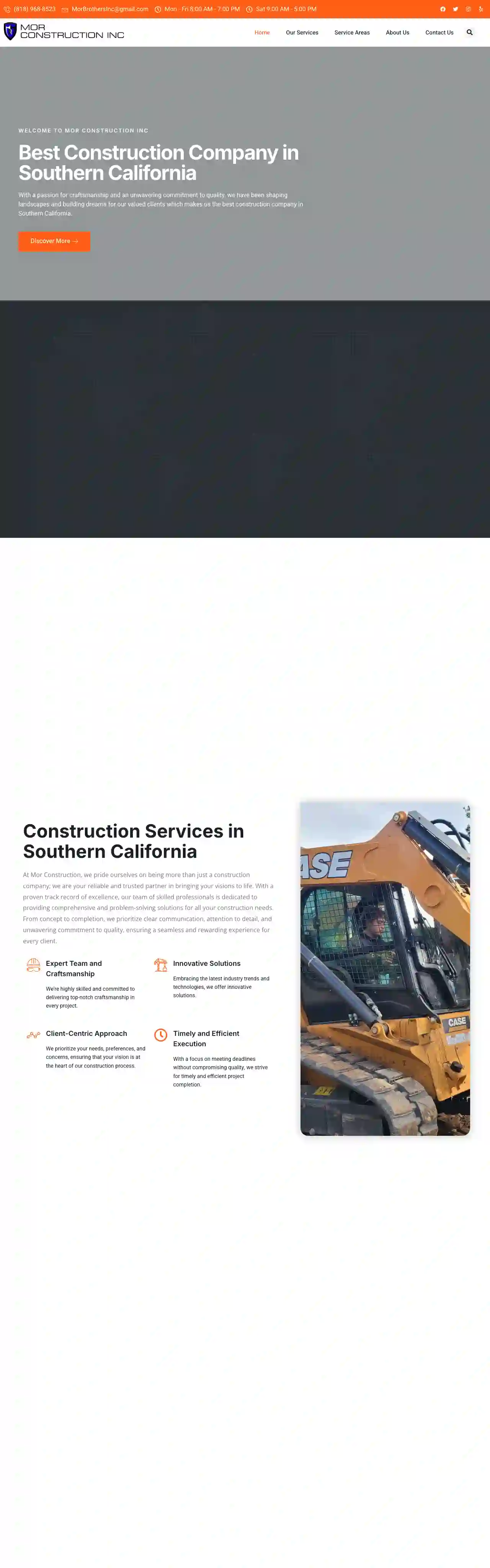 MOR CONSTRUCTION INC