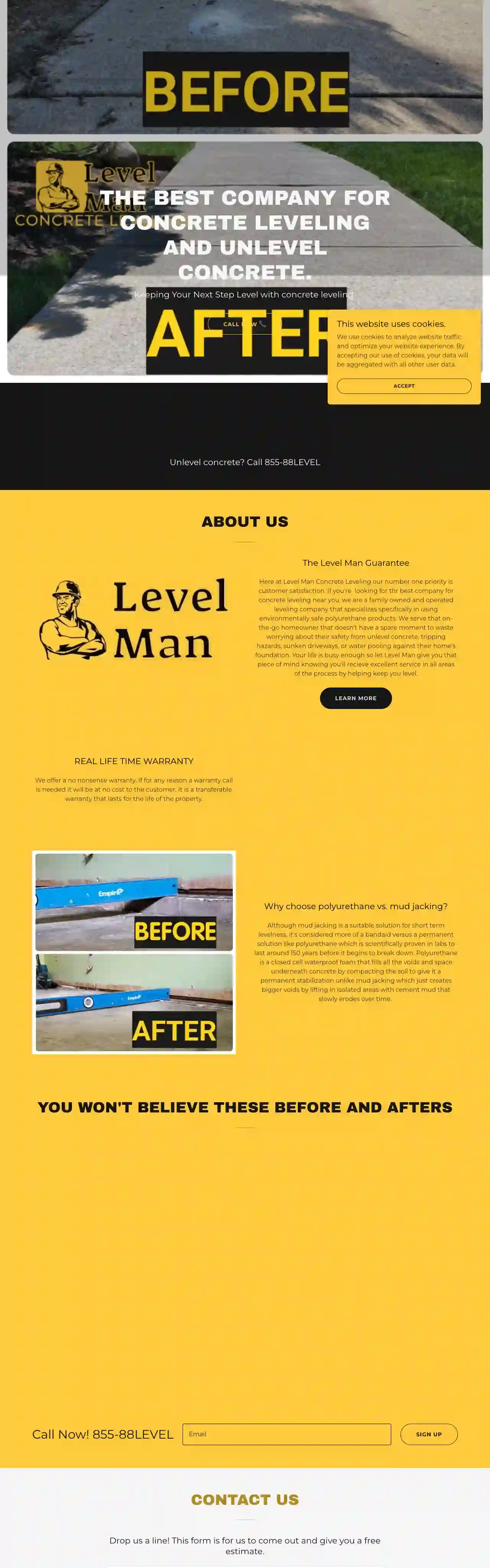 Level Man Concrete Leveling