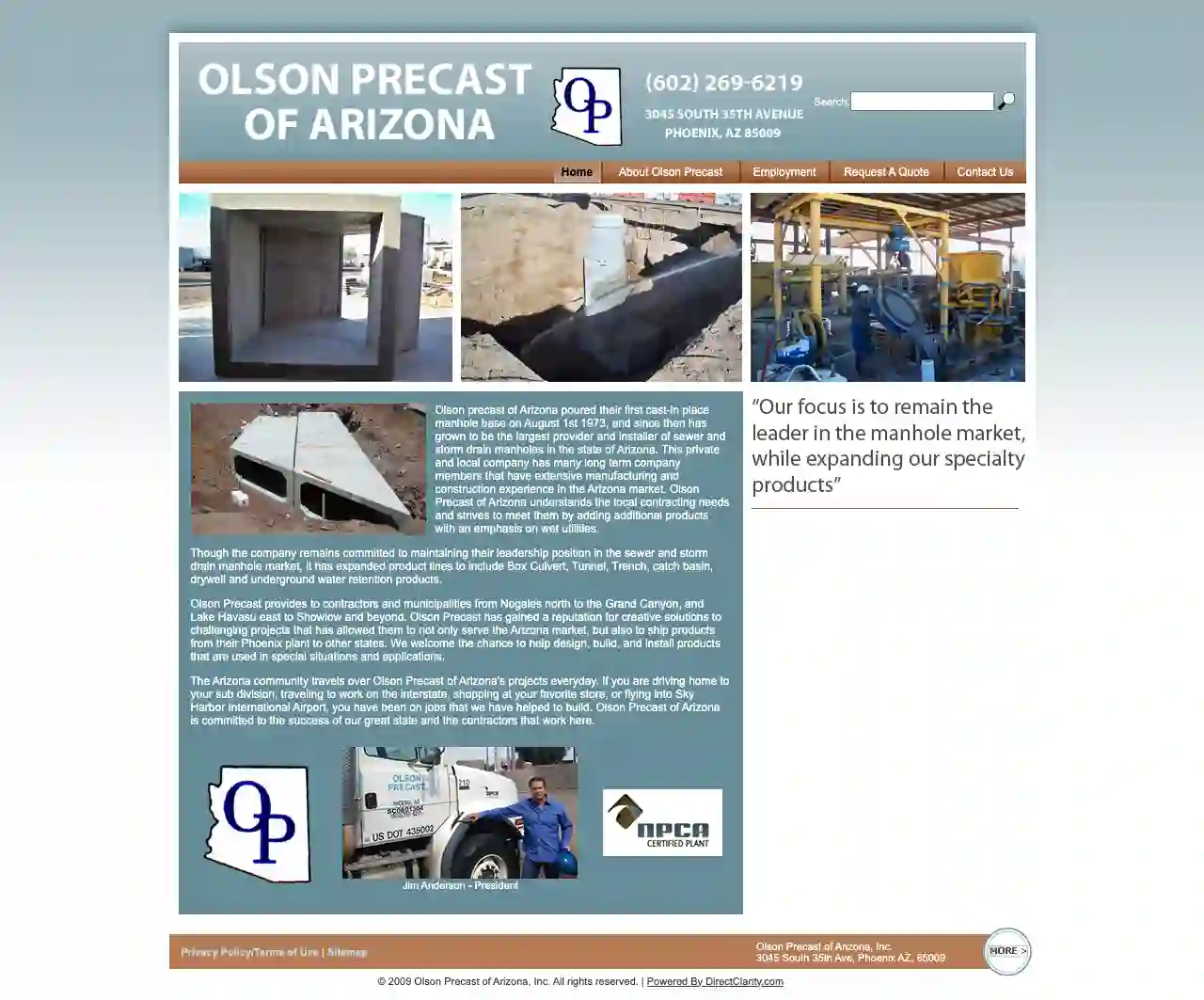 Olson Precast of Arizona